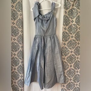 True 50s handmade blue dress.